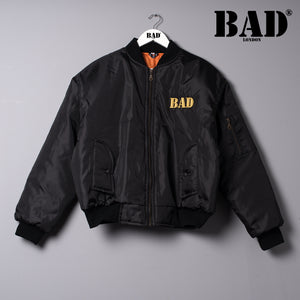 BAD Couture London Designer Clothing Puffed Bomber Jacket