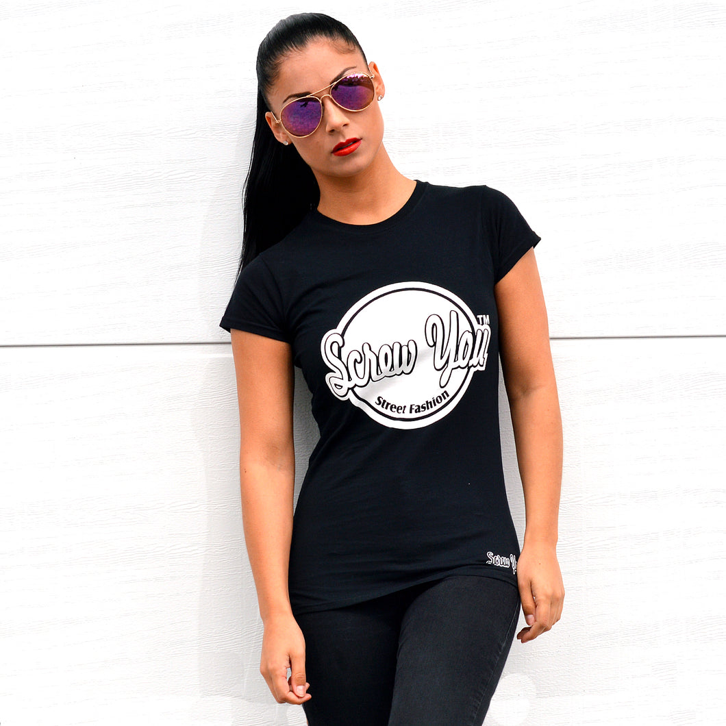 Screw You Clothing Brand London Collection Designer Fitted T Shirt