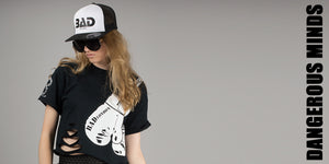 BAD CLOTHING LONDON COUTURE FASHION PREMIUM STREET WEAR AND SPORTS FITNESS ATHLETICS APPAREL TRUCKER SNAPBACK