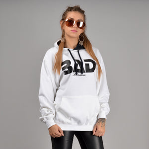 BAD LONDON Clothing Designer Street fashion White Hoodie