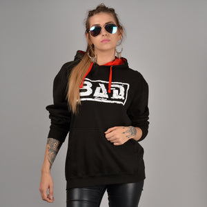 BAD LONDON Clothing Designer Street fashion Black Hoodie