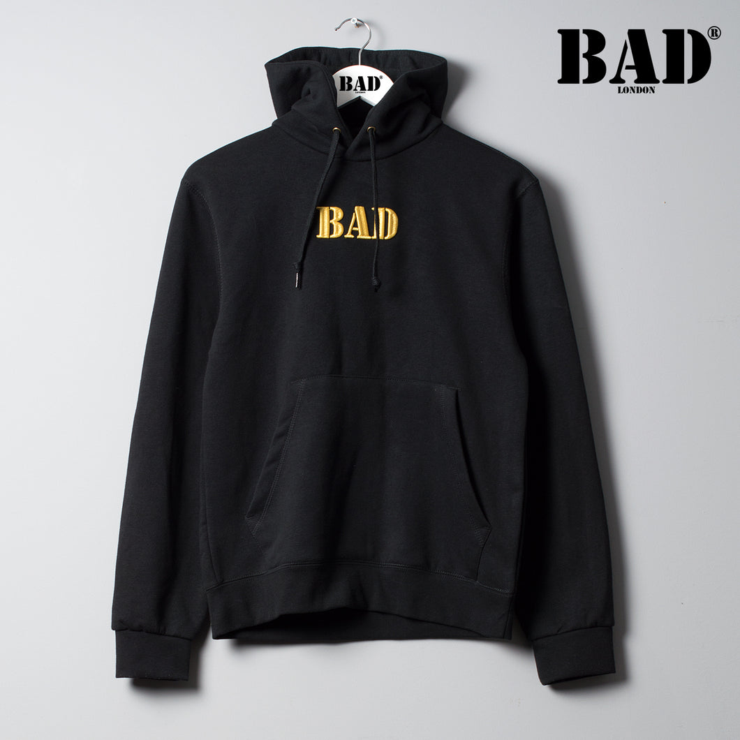 BAD LONDON Apparel Designer Couture Street Fashion Black Hoodie