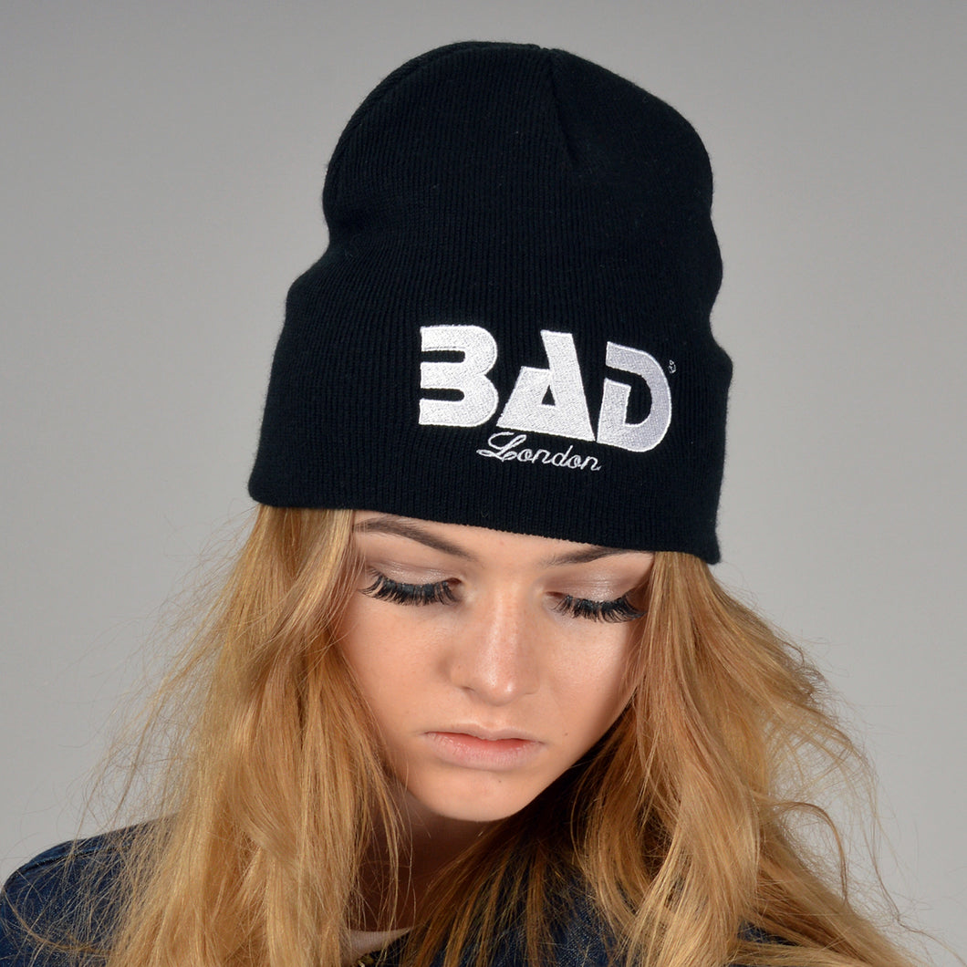 BAD Athletics Apparel Brand London Designer Couture Beanie