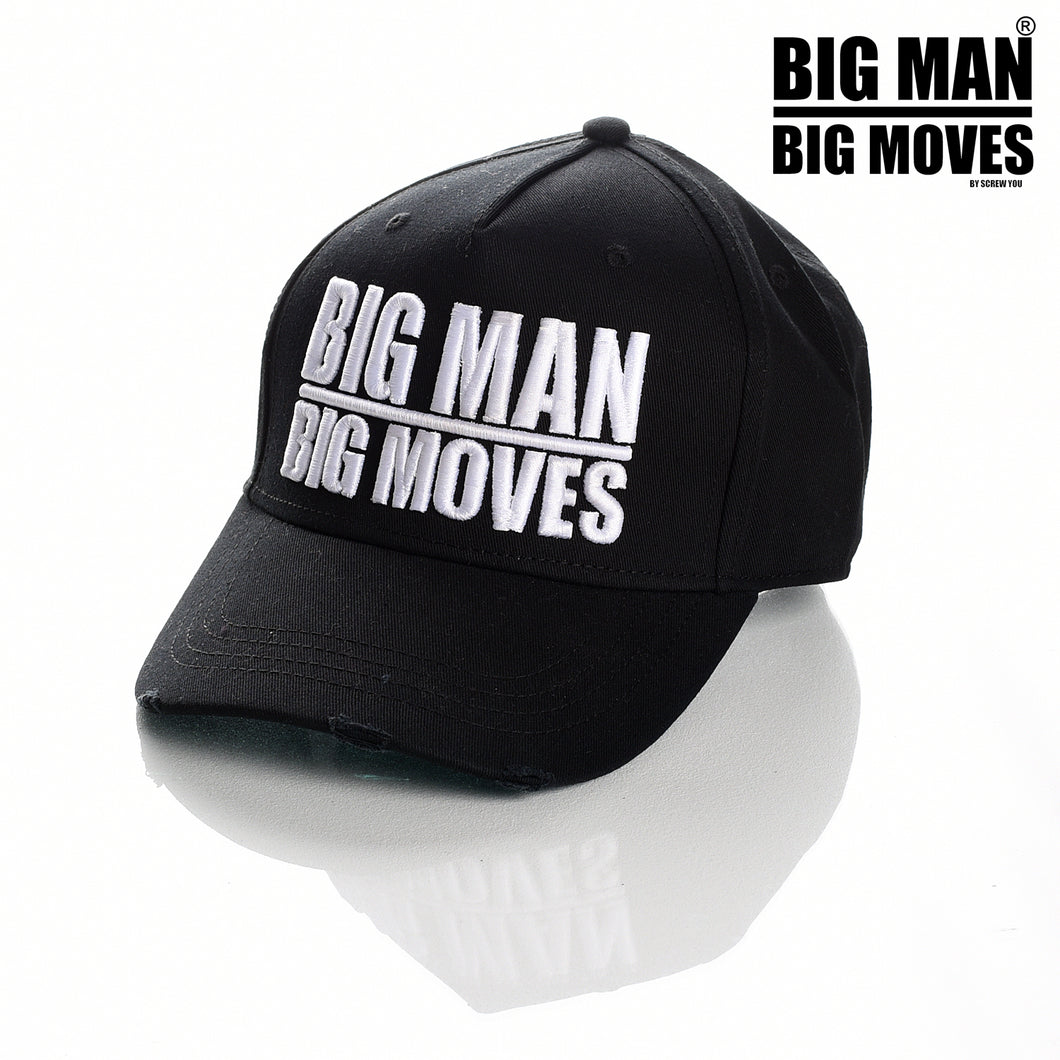 BIG MAN BIG MOVES CLOTHING LONDON COUTURE FASHION PREMIUM STREET WEAR AND SPORTS FITNESS ATHLETICS APPAREL TRUCKER SNAPBACK