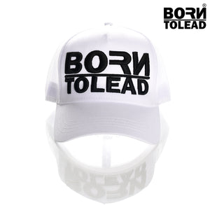 BORN TO LEAD APPAREL LONDON DUTY OF CARE COUTURE FASHION PREMIUM STREET WEAR AND SPORTS FITNESS ATHLETICS APPAREL TRUCKER SNAPBACK