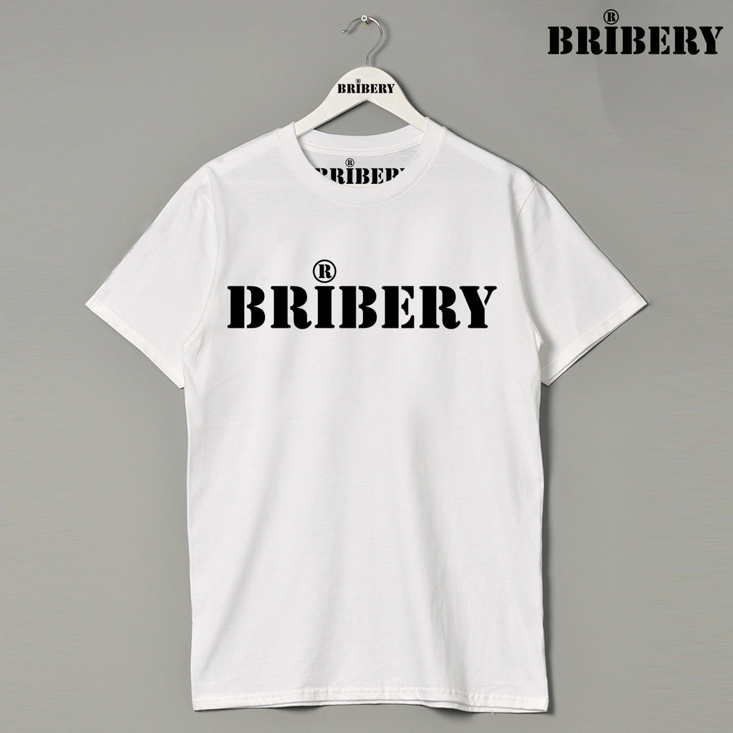 Bribery Apparel Official Brand Designer Couture Premium Fashion Sports Fitness Athletics T Shirt