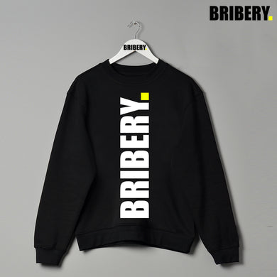 Bribery ® Clothing Official Brand Athletics London Designer Fashion Sweatshirt