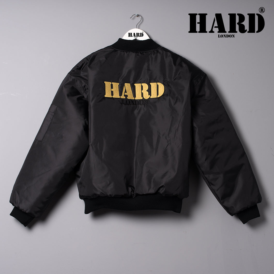 HARD Clothing Collection London Designer Couture Fashion Puffed Bomber Jacket