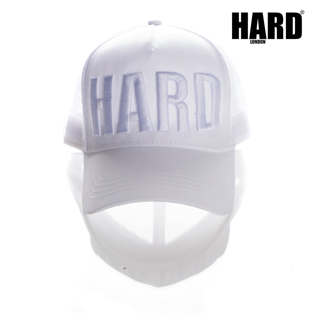 HARD APPAREL LONDON COUTURE FASHION PREMIUM STREET WEAR AND SPORTS FITNESS ATHLETICS APPAREL TRUCKER SNAPBACK