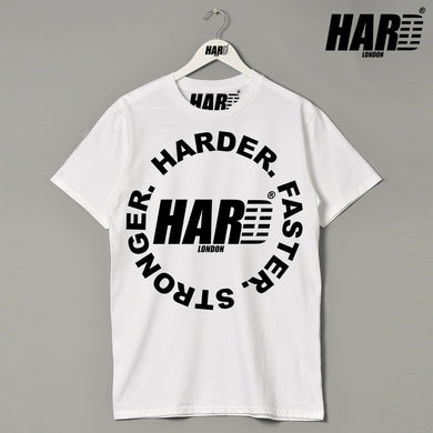 HARD Apparel Harder Faster Stronger Fight Club London Athletics Clothing Brand Designer Sports Fashion T Shirt