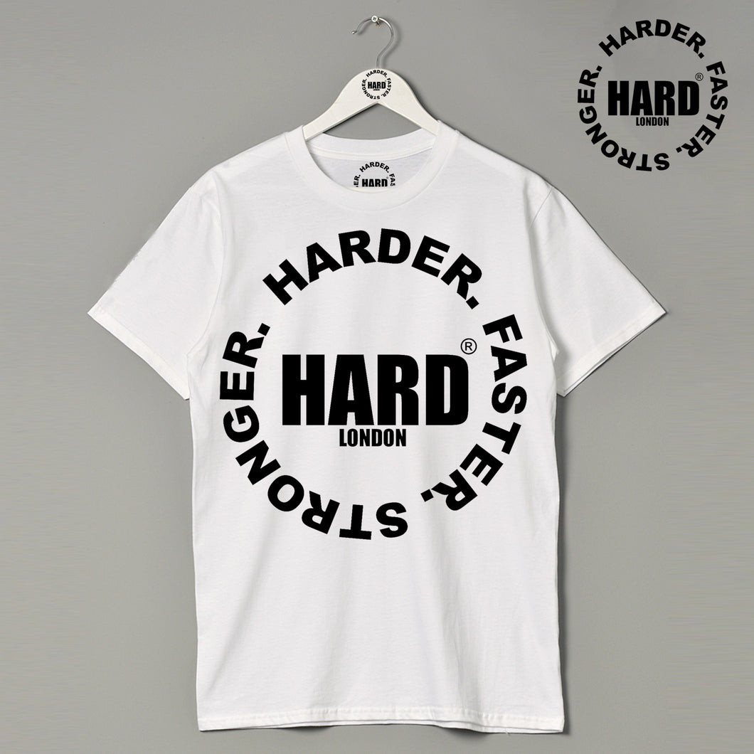 HARD Clothing Harder Faster Stronger Fight Club London Athletics Clothing Brand Designer Sports Fashion T Shirt