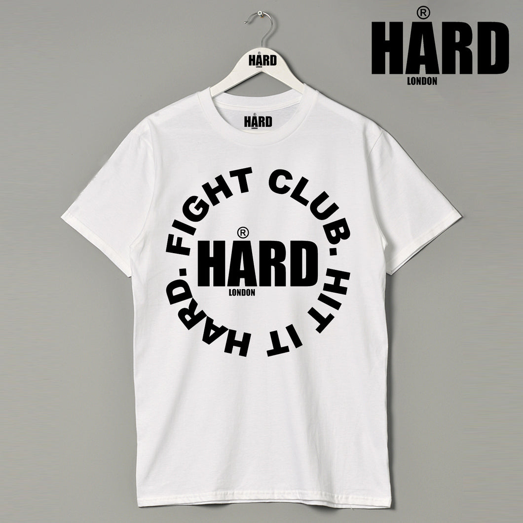 HARD Fight Club London Athletics Clothing Brand Designer Sports Fashion T Shirt