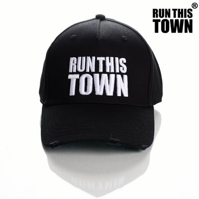 Run This Town Couture Cap Distressed Style Premium Quality