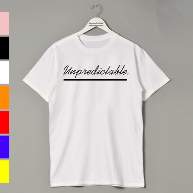 Unpredictable Sports Clothing London Designer Couture Fashion Premium T Shirt