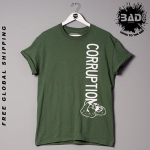 Corruption Clothing London Designer Couture Premium Fashion T Shirt