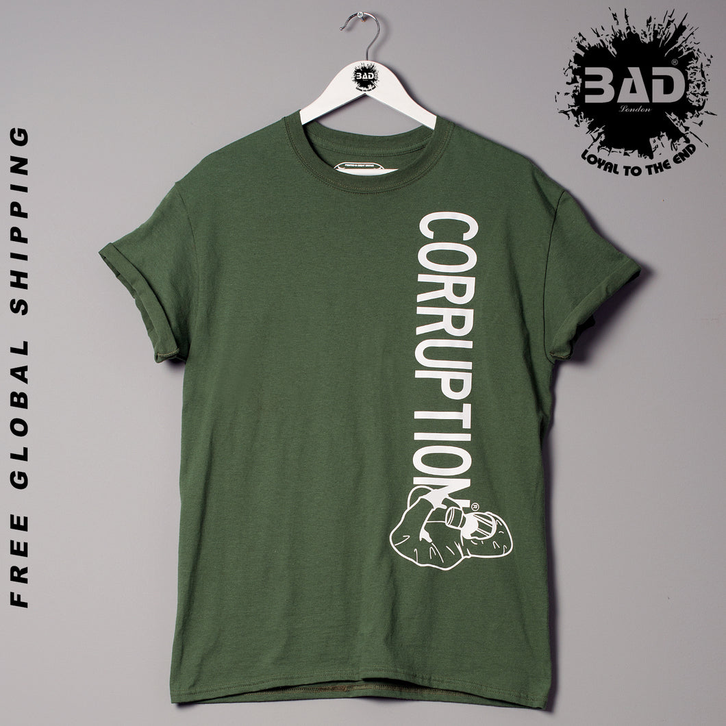 Corruption Clothing London Designer Couture Premium Fashion T Shirt